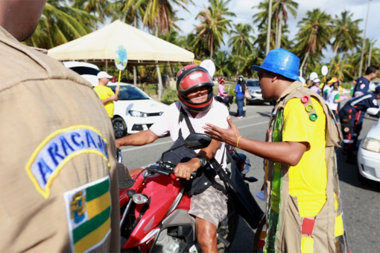 SMTT finaliza campanha educativa de Carnaval - SMTT Aracaju